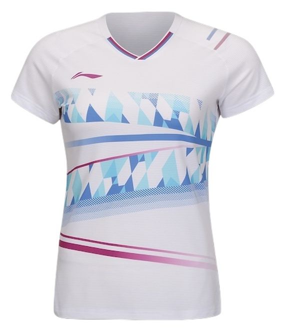 Hovedbilde Li-Ning Women's Badminton T-shirt Iceberg