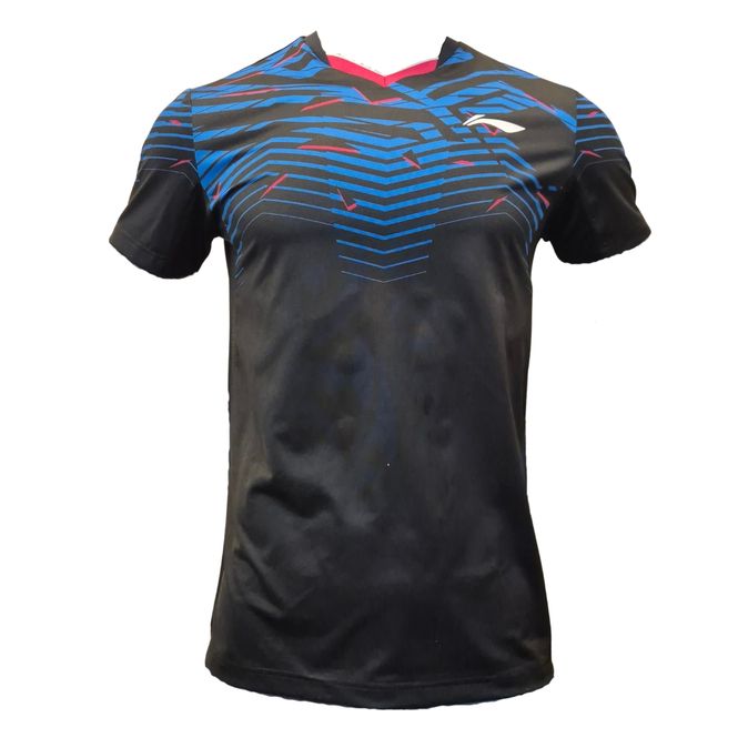 Hovedbilde UNISEX Badminton T-shirt - Champion Black Stripe